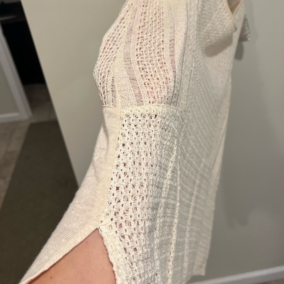 Sanctuary Crochet tank top, cream color, size Small - Picture 7 of 7